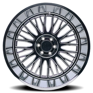 Cali Off-road VERTEX Chrome 20x10 -25 8x165.1mm 125.2mm - WheelWiz