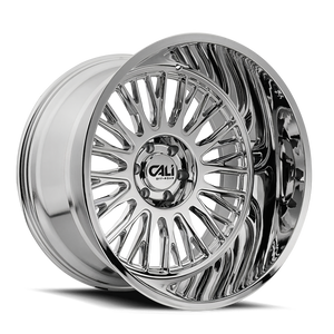 Cali Off-road VERTEX Chrome 20x10 -25 8x165.1mm 125.2mm - WheelWiz