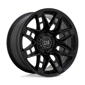 Black Rhino CAPROCK Matte Black 18x9.5 -18 5x127mm 71.5mm - WheelWiz