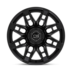 Black Rhino CAPROCK Matte Black 18x9.5 -18 5x127mm 71.5mm - WheelWiz