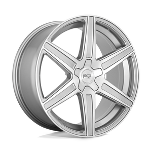 Niche M241 CARINA Anthracite And Brushed Tinted Clear 20x9 +38 5x112mm 66.6mm - WheelWiz