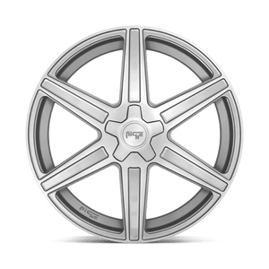 Niche M241 CARINA Anthracite And Brushed Tinted Clear 20x9 +38 5x112mm 66.6mm - WheelWiz