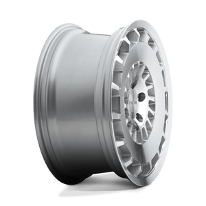 Rotiform R135 CCV Gloss Silver Machined 19x8.5 +45 5x112mm 66.6mm - Wheelwiz