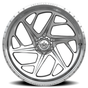 American Force CKH47 Frenzy CC Polished 22x14 -90 5x135mm 87mm - Wheelwiz