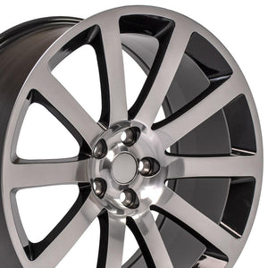 OE Wheels Replica CL02 Polished with Painted Inlay 20x9.0 +25.55 5x115mm 71.5mm - Wheelwiz