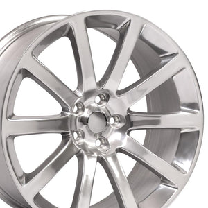 OE Wheels Replica CL02 Polished with Painted Inlay 20x9.0 +25.55 5x115mm 71.5mm - Wheelwiz