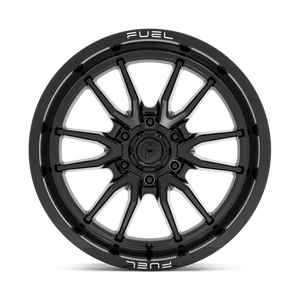 Fuel Offroad D760 CLASH Gloss Black 20x9 +1 6x139.7mm 106.1mm - Wheelwiz