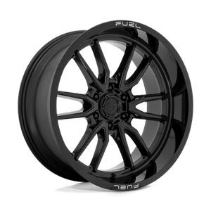 Fuel Offroad D760 CLASH Gloss Black 22x10 -18 6x139.7mm 106.1mm - Wheelwiz