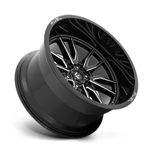 Fuel Offroad D761 CLASH Gloss Black Milled 22x12 -44 6x135mm 87.1mm - Wheelwiz