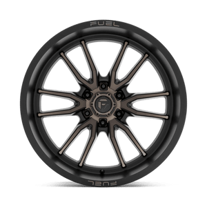 Fuel Offroad D762 CLASH Matte Black Double Dark Tint 22x10 -18 6x139.7mm 106.1mm - Wheelwiz