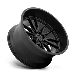 Fuel Offroad D762 CLASH Matte Black Double Dark Tint 24x12 -44 6x135mm 87.1mm - Wheelwiz