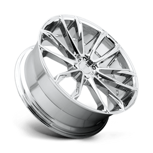 DUB S251 CLOUT Chrome Plated 24x10 +30 6x139.7mm 106.1mm - Wheelwiz