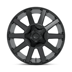 Fuel Offroad D437 CONTRA Satin Black 18x9 +1 5x139.7|5x150mm 110.1mm - Wheelwiz