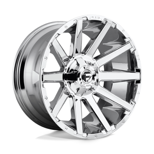 Fuel Offroad D614 CONTRA Chrome Plated 20x10 -18 6x135|6x139.7mm 106.1mm - WheelWiz