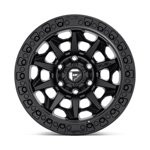 Fuel Offroad D694 COVERT Matte Black 17x9 +1 6x114.3mm 66.3mm - Wheelwiz