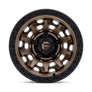 Fuel Offroad D696 COVERT Matte Bronze Black Bead Ring 15x8 -12 5x139.7mm 108mm - Wheelwiz