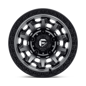 Fuel Offroad D716 COVERT Matte Gunmetal Black Bead Ring 15x8 -12 5x139.7mm 108mm - Wheelwiz