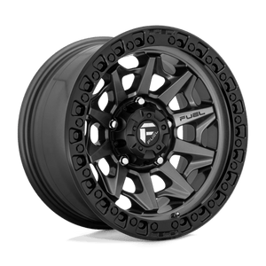 Fuel Offroad D716 COVERT Matte Gunmetal Black Bead Ring 20x9 +20 8x180mm 124.2mm - Wheelwiz