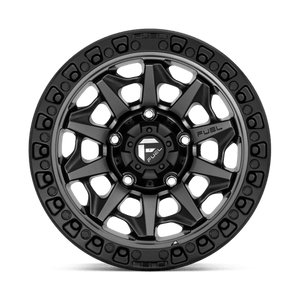 Fuel Offroad D716 COVERT Matte Gunmetal Black Bead Ring 16x8 -10 5x139.7mm 108mm