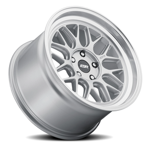 ESR Wheels CR Series CR1 Hyper Silver W/ Machined Lip 18x10.5 +22 5x120mm 72.6mm