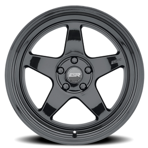 ESR Wheels CR Series CR5 Gloss Black 18x8.5 +30 5x100mm 72.6mm