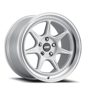 ESR Wheels CR Series CR7 Hyper Silver W/ Machined Lip 18x10.5 +30 5x112mm 72.6mm