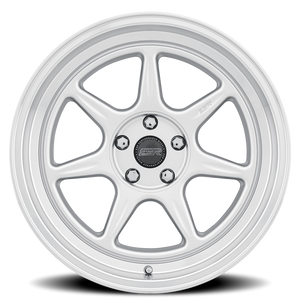 ESR Wheels CR Series CR7 Hyper Silver W/ Machined Lip 18x9.5 +15 5x110mm 72.6mm