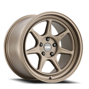 ESR Wheels CR Series CR7 Matte Bronze 18x10.5 +30 5x120.6mm 72.6mm - Wheelwiz