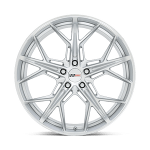 Cray HAMMERHEAD Gloss Silver W Mirror Cut Face 20x9 +38 5x120mm 67.1mm - Wheelwiz