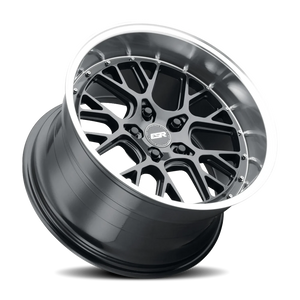 ESR Wheels CS11 Graphite/machine Lip 18x9.5 +15 5x114.3mm 72.6mm - Wheelwiz