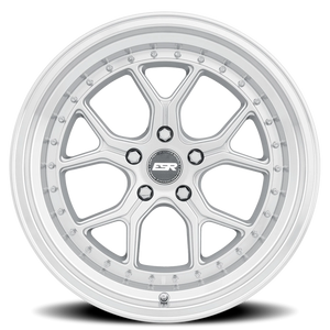 ESR Wheels CS Series CS2 Hyper Silver W/ Machined Lip 18x9.5 +35 5x100mm 73.1mm - Wheelwiz