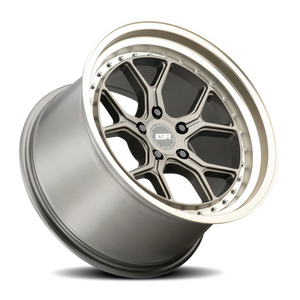 ESR Wheels CS Series CS2 Matte Bronze W/ Machined Lip 18x8.5 +30 5x114.3mm 73.1mm - Wheelwiz