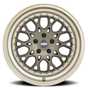 ESR Wheels CS Series CS3 Matte Bronze W/ Machined Lip 18x10.5 +22 5x114.3mm 73.1mm - Wheelwiz