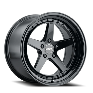 ESR Wheels CS Series CS5 Gloss Black 18x10.5 +22 5x114.3mm 0mm - Wheelwiz