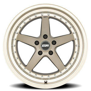 ESR Wheels CS Series CS5 Matte Bronze W/ Machined Lip 18x9.5 +35 5x112mm 0mm - Wheelwiz