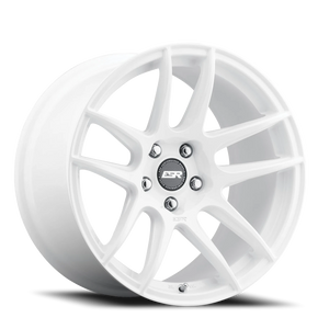 ESR Wheels CS Series CS8 Gloss White 18x10.5 +22 5x108mm 0mm