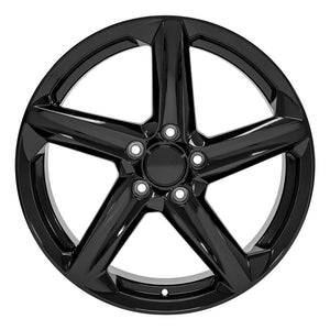OE Wheels Replica CV02D Gloss Black 19x8.5 +52 5x120mm 66.9mm