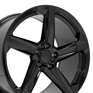 OE Wheels Replica CV02D Gloss Black 20x11.0 +64 5x120mm 66.9mm