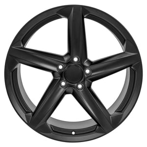 OE Wheels Replica CV02D Satin Black 20x11.0 +64 5x120mm 66.9mm - Wheelwiz
