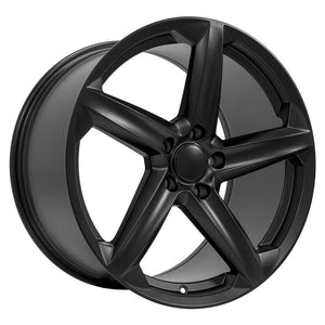 OE Wheels Replica CV02D Satin Black 20x11.0 +64 5x120mm 66.9mm - Wheelwiz