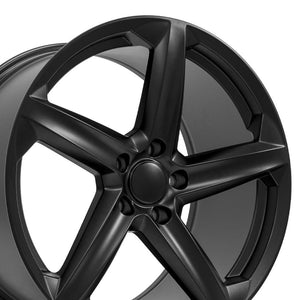 OE Wheels Replica CV02D Satin Black 20x11.0 +64 5x120mm 66.9mm - Wheelwiz