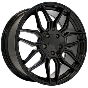 OE Wheels Replica CV03D Gloss Black 19x8.5 +52 5x120mm 66.9mm