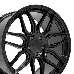 OE Wheels Replica CV03D Gloss Black 20x11.0 +64 5x120mm 66.9mm