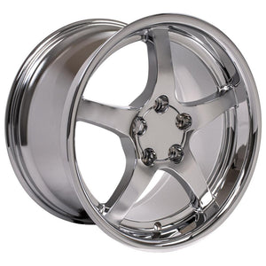 OE Wheels Replica CV05 Chrome 18x10.5 +56 5x120.65mm 70.3mm