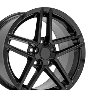 OE Wheels Replica CV07A Gloss Black 17x9.5 +54 5x120.65mm 70.3mm - Wheelwiz