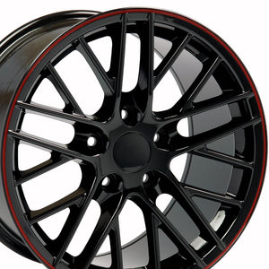 OE Wheels Replica CV08B Gloss Black 18x8.5 +56 5x120.65mm 70.3mm