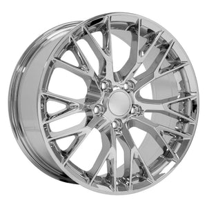 OE Wheels Replica CV22 Chrome 18x8.5 +56 5x120.65mm 70.3mm