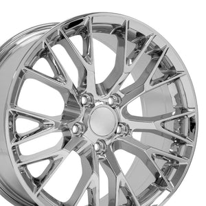 OE Wheels Replica CV22 Chrome 18x8.5 +56 5x120.65mm 70.3mm