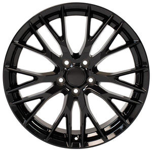 OE Wheels Replica CV22 Gloss Black 20x10.0 +79 5x120.65mm 70.3mm