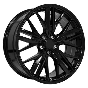 OE Wheels CV25 Gloss Black 20x8.5 +25 5x120|N/Amm 67.1mm - Wheelwiz